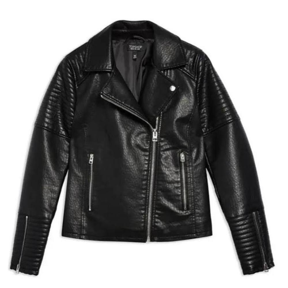 Topshop Rosa Biker Jacket